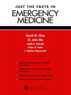 cover image of Just the Facts in Emergency Medicine